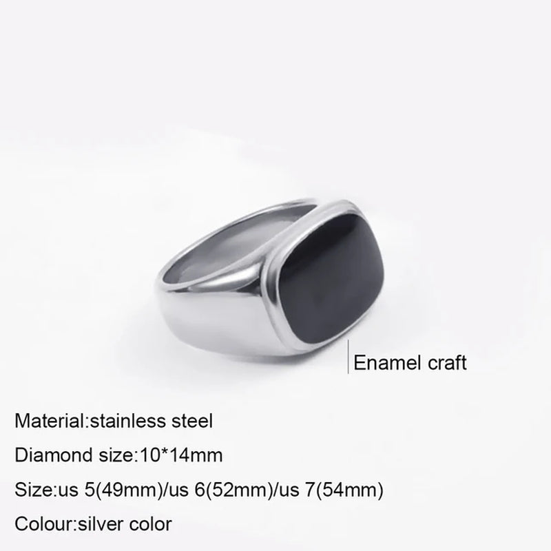 Fashion Ring 316L Stainless Steel Ring Anillo Ringen Mujer Women Rings Bague Couple Matching Jewlery Fashion Gifts Do Not Fade