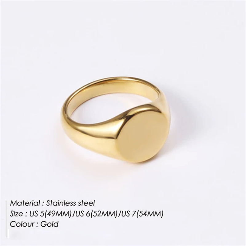 Fashion Ring 316L Stainless Steel Ring Anillo Ringen Mujer Women Rings Bague Couple Matching Jewlery Fashion Gifts Do Not Fade