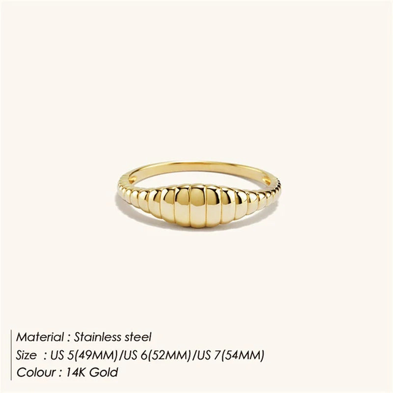 Fashion Ring 316L Stainless Steel Ring Anillo Ringen Mujer Women Rings Bague Couple Matching Jewlery Fashion Gifts Do Not Fade